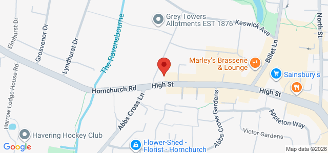 Map showing GoPiz - Hornchurch in Hornchurch